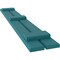 Ekena Millwork Americraft 2-Board, 3 Batten Exterior Real Wood Spaced Board-n-Batten Shutters, ARW401SB207X49ANH, PR ARW401SB207X49ANH - alternate 6